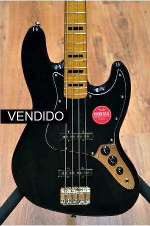 Squier Classic Vibe 70's Jazz Bass Black MN Squier Classic Vibe 70's Jazz Bass Black MN